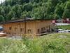 Vue du bâtiment administratif et des ateliers.