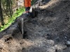 Quelques surprises néanmoins : des gabions en sous-sol.