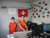 Louis Mermod et Zoë Vurlod en studio.