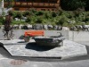 Fontaine de l'Ormonan dans sa nouvelle forme.