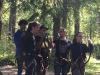 Prêt à démarrer l'accro-branche.