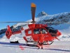 Werner Marty et son hélicoptère.