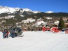 Les hélicoptères de la Rega et de l'armée basés aux Diablerets