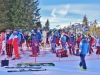 Foule au bord de l'aire de départ