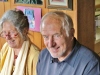 Hélène Aubert et François de Crousaz, les enfants de Germaine.