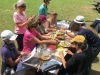 Cuisine de plantes sauvages en plein air au Droutzay