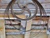 Une roue dentée et des lames de scie à rubans qui méritent un petit entretien.