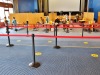 La Maison des Congrès réaménagée pour l'occasion.