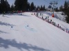 Vue sur la piste.