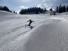 Beau temps, belle neige pour les Biennois venus s'entraîner en février 2021-