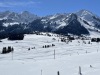 Vue d'une partie du domaine alpin et nordique des Mosses.
