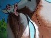 Vache allaitante et maman attentive.