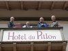 De gauche à droite : Francis Barlier, Jean-Christophe Fallet, François Estoppey et Alain Meister.