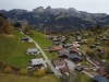Vue panoramique des pives et de La Forclaz.
