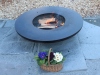 Un Feuerring au magnifique design, chez Laurent ELLES paysagiste