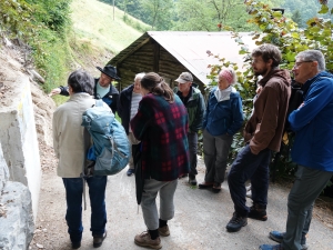 Armand Lugrin explique les travaux du pont