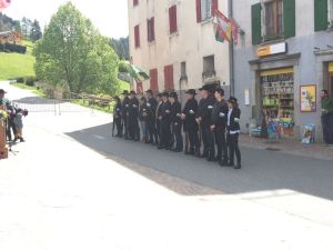 Tireurs alignés pour la parade Tireurs alignés pour la parade