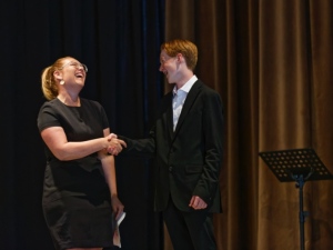 Louis Schmutz, récipiendaire du prix de la commune d’Ormont-Dessus
