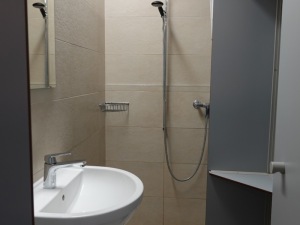 Douche équipée toujours propre