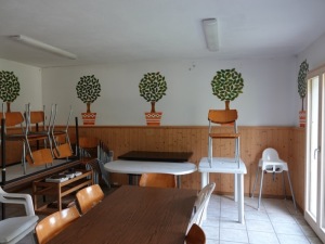 La salle commune pour 20 personnes