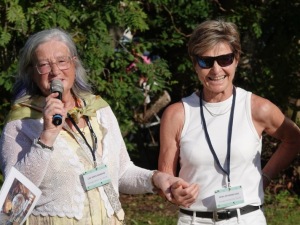 Lise-Marie Morerod et Erika Reymond-Hess Lise-Marie Morerod et Erika Reymond-Hess