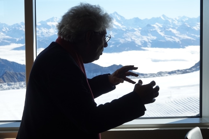 Mario Botta répond aux questions de la RTS