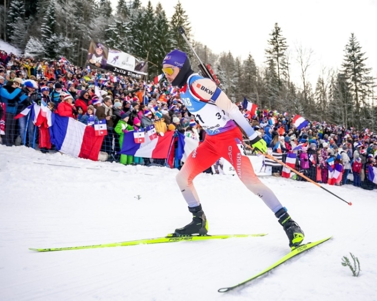 La foule française au Grand-Bornand de cette nation qu’il a représenté quelques années. C’était en décembre 2024