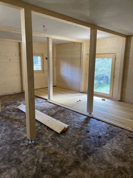 Construction des nouveaux dortoirs