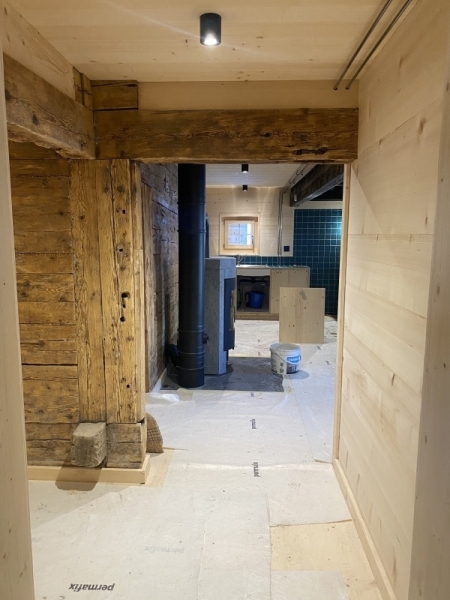 Nouvelle entrée dans le refuge