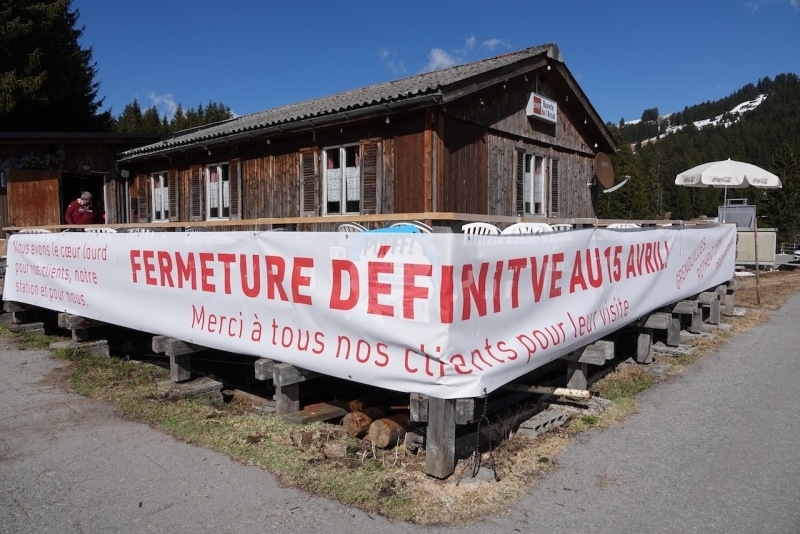 Une banderole installée en mars qui a fait beaucoup de bruit