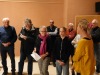 Virginie Duquette, conservatrice du musée, remercie Geneviève Bille pour son don.