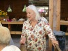 Nicole Pichard, instigatrice de "L’Auberge en Fête » durant son allocution.