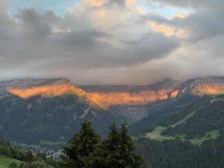 Alpenglow par Louis Gillieron