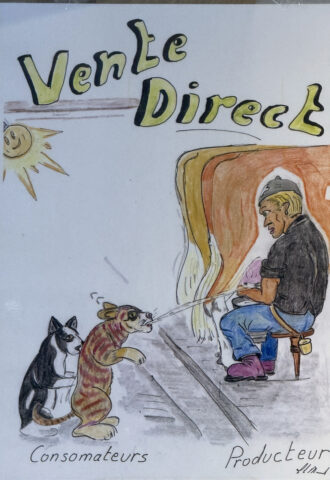 la vente directe, il n’y a que ça de vrai